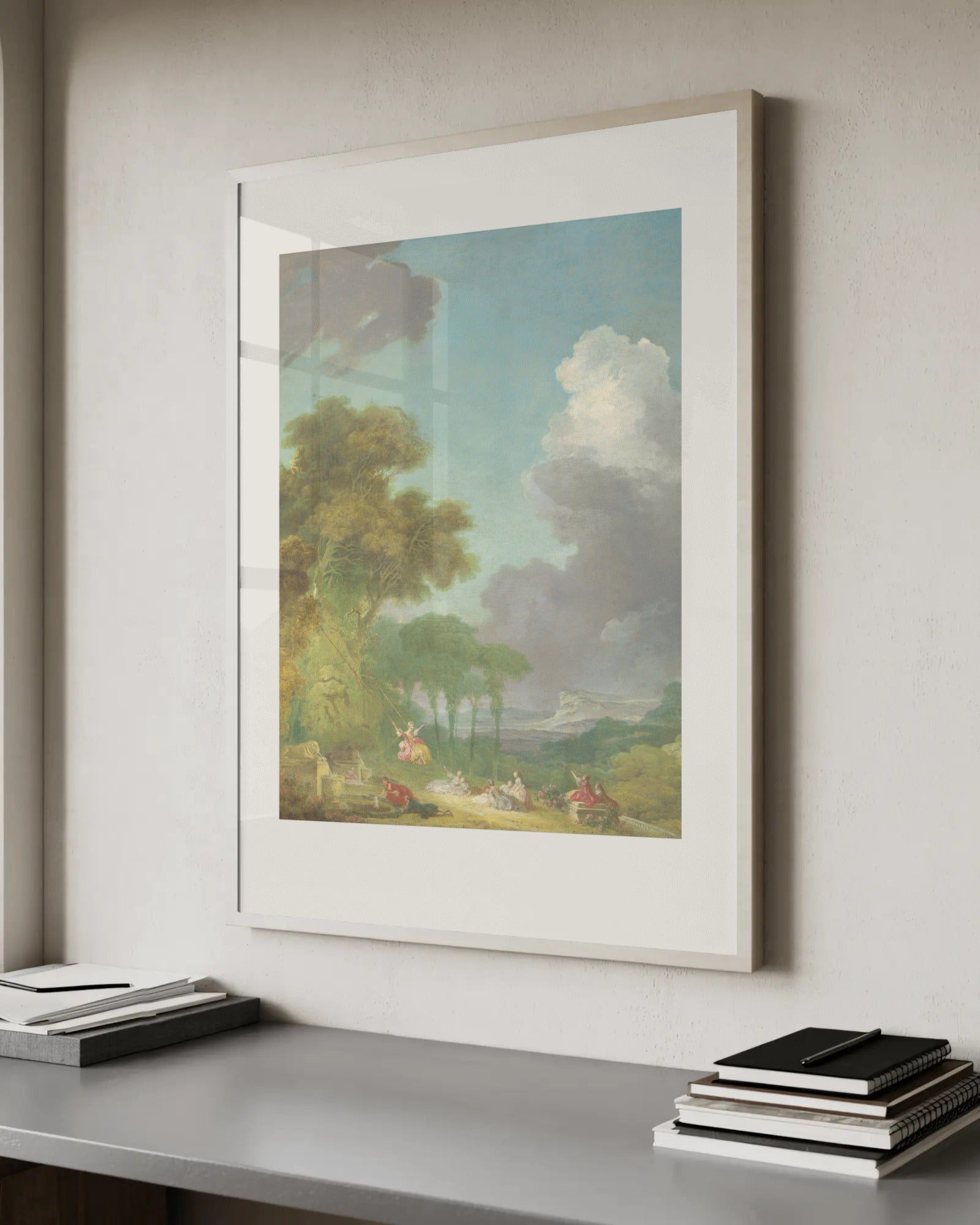 The Swing Art Print by Jean-Honoré Fragonard