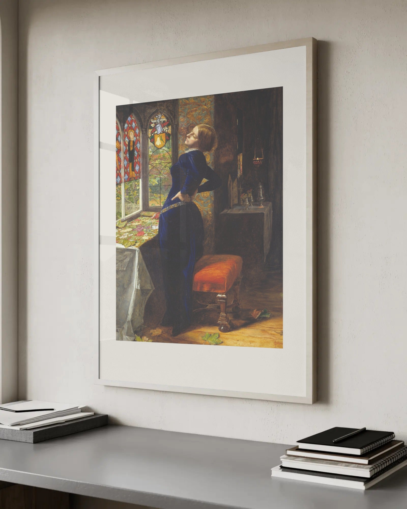Mariana Art Print by John Everett Millais