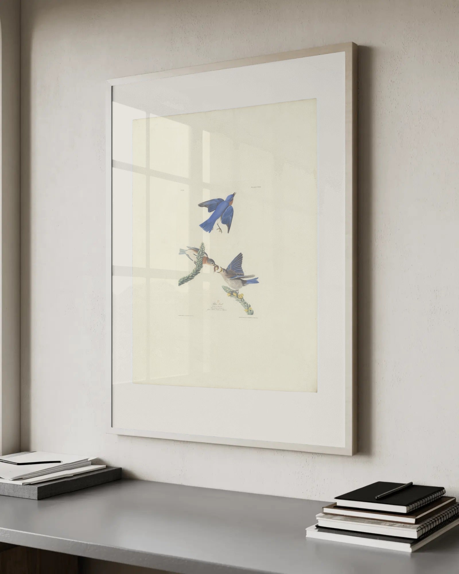 Great Blue Heron (Plate 211) Art Print by John James Audubon