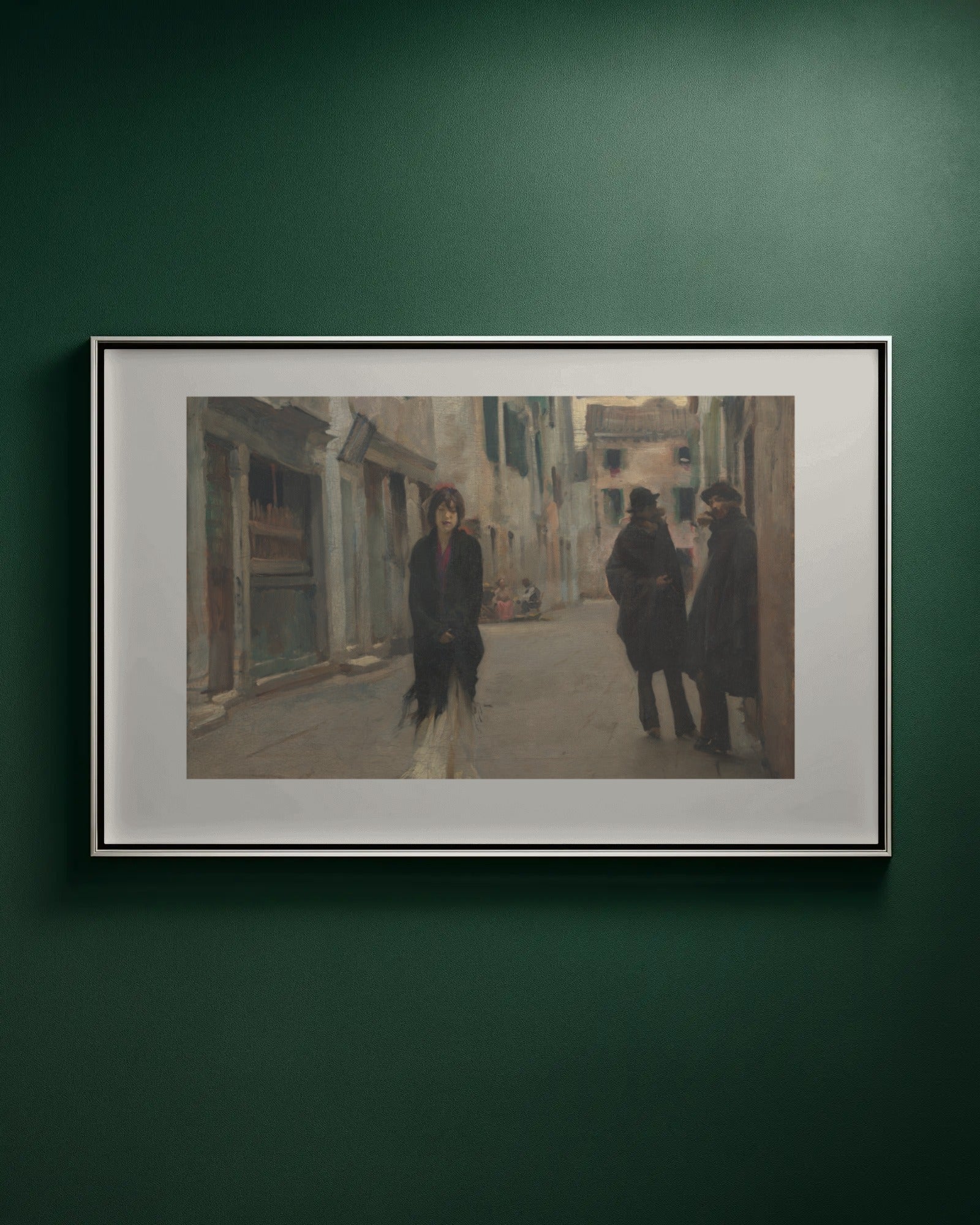 Street in Venice Art Print by John Singer Sargent