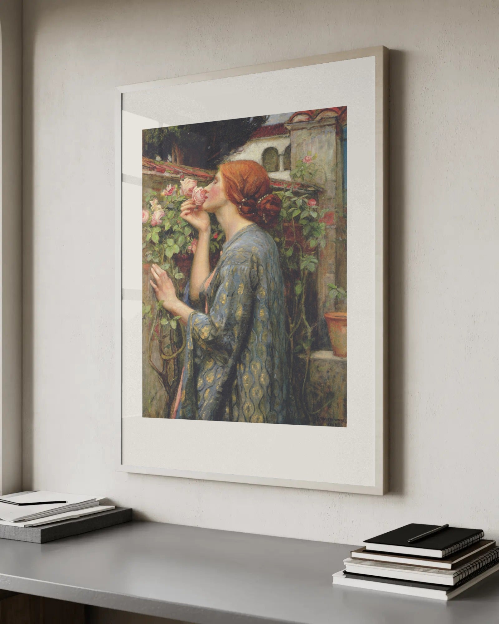 The Soul of the Rose (My Sweet Rose) Art Print by John William Waterhouse