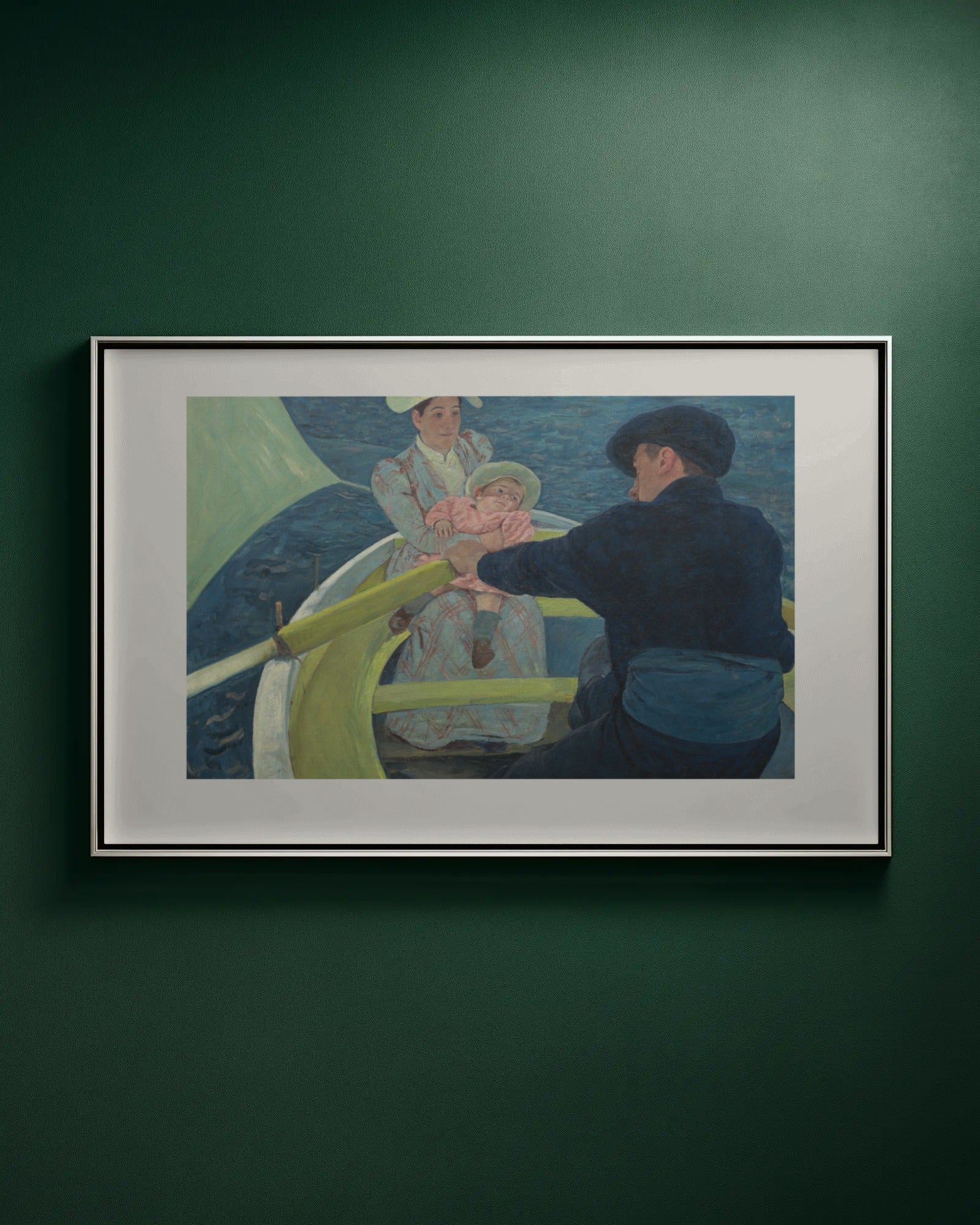 The Boating Party Art Print by Mary Cassatt