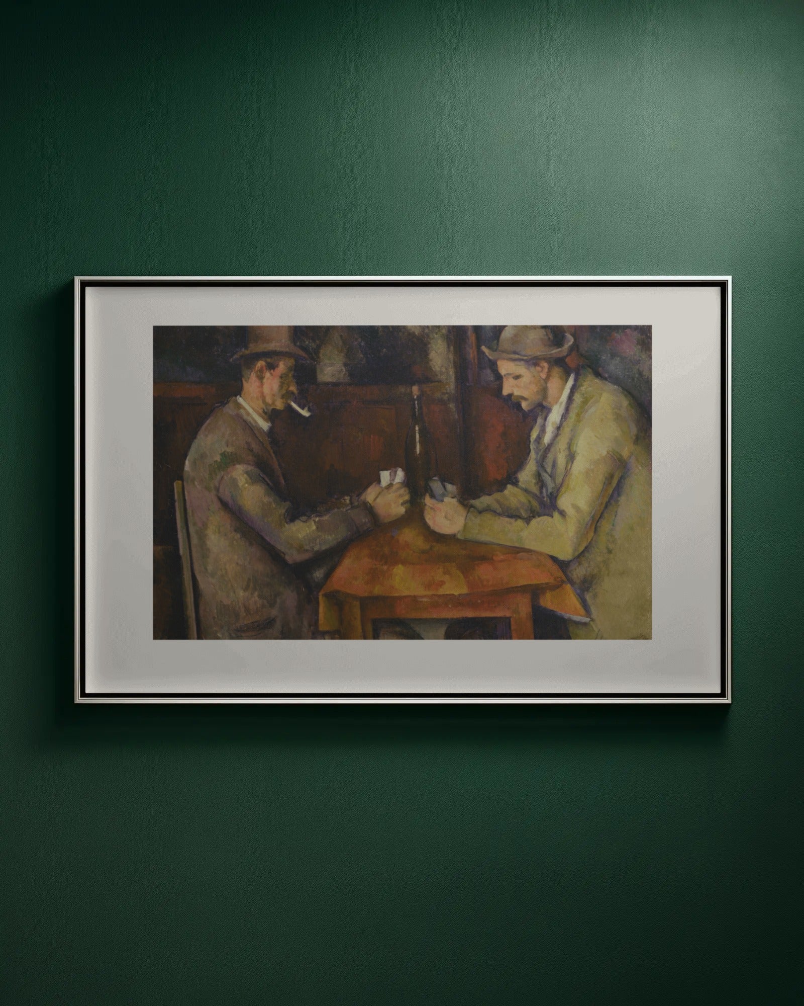 The Card Players Art Print by Paul Cézanne