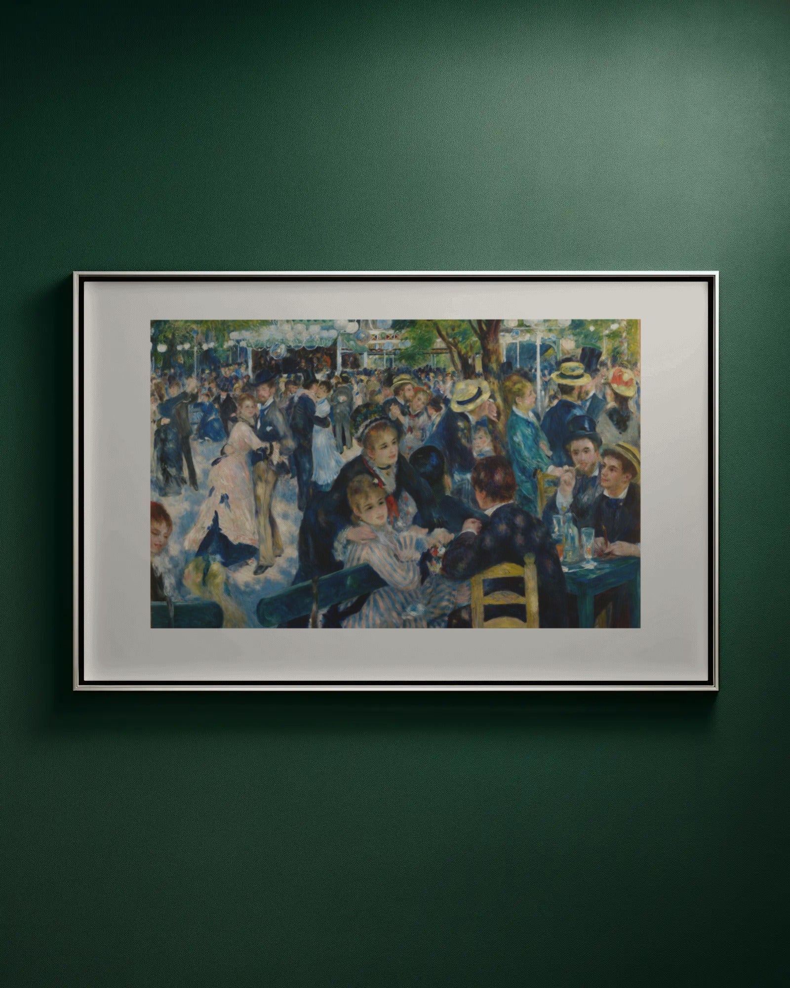 Bal du moulin de la Galette Art Print by Pierre-Auguste Renoir