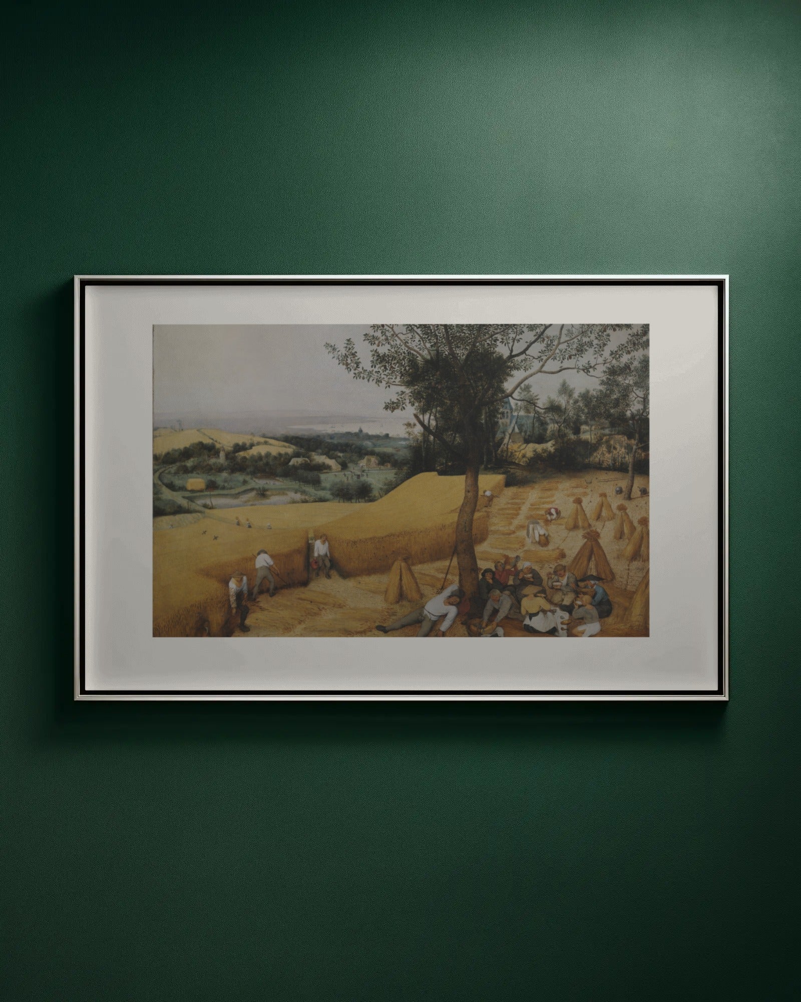 The Harvesters Art Print by Pieter Bruegel the Elder