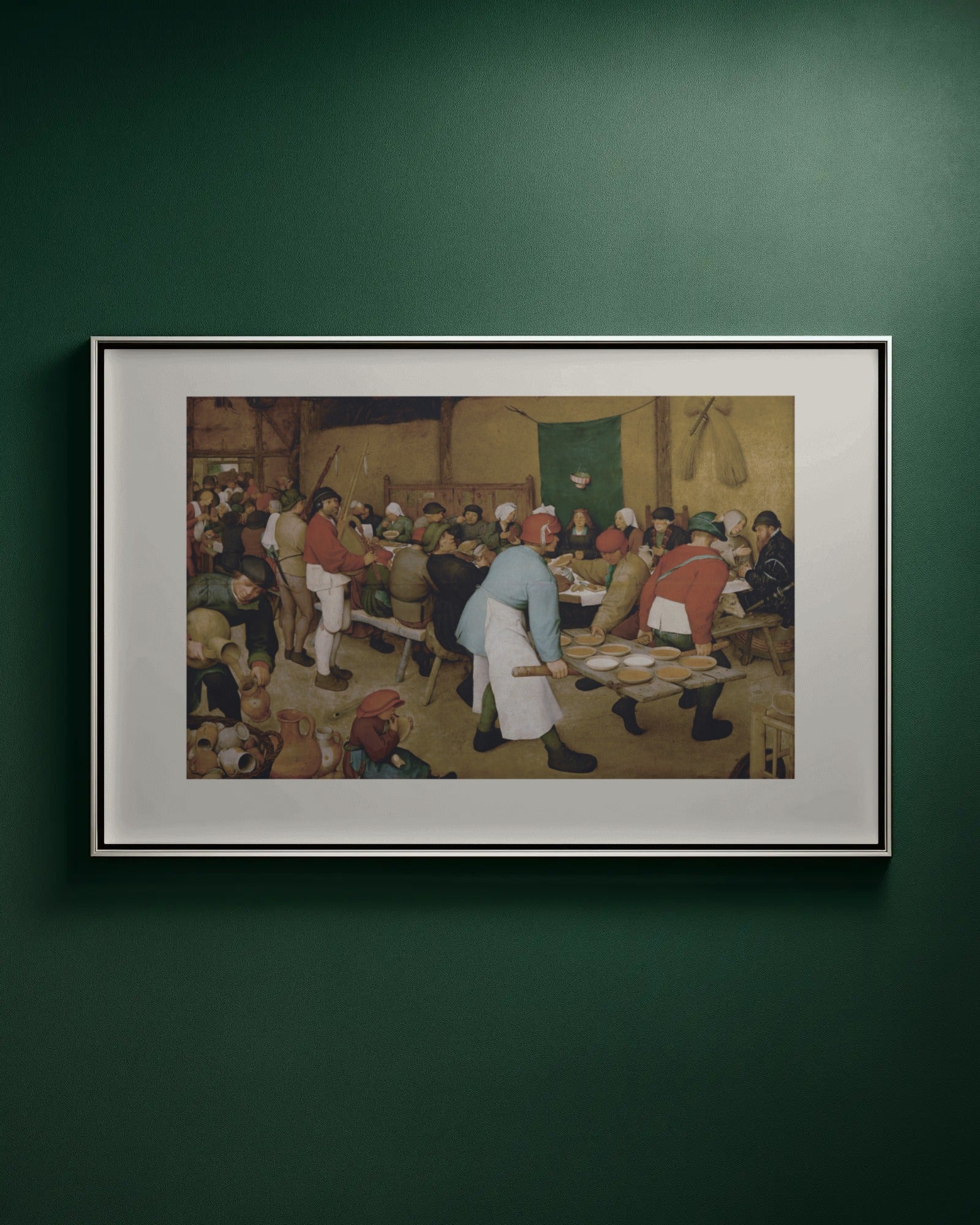 The Peasant Wedding Art Print by Pieter Bruegel the Elder