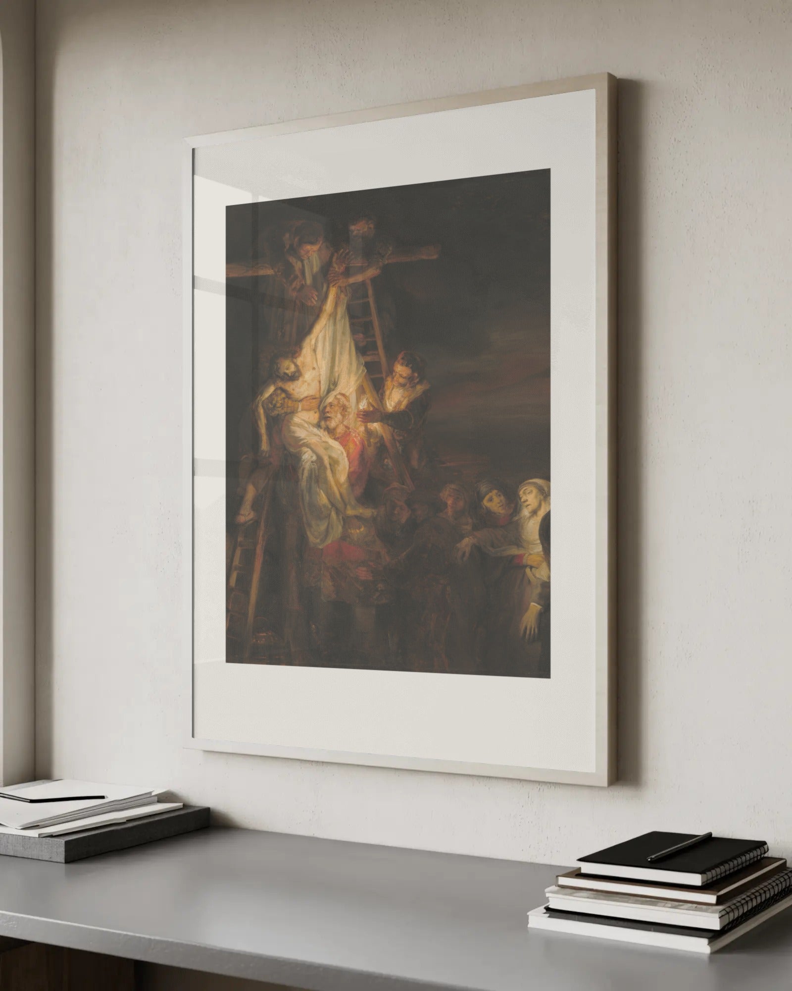 The Descent from the Cross Art Print by Rembrandt van Rijn