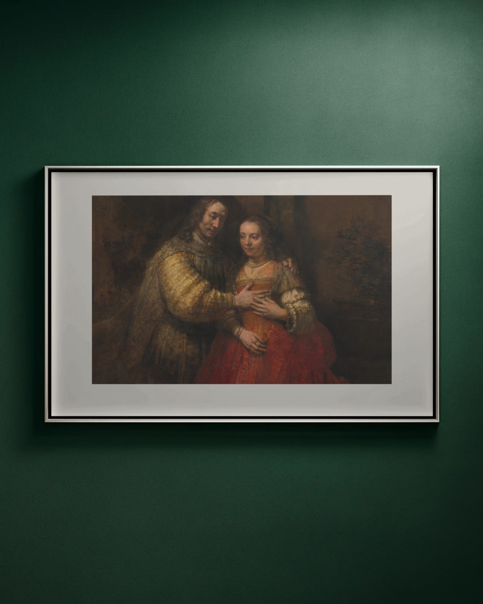 The Jewish Bride Art Print by Rembrandt van Rijn