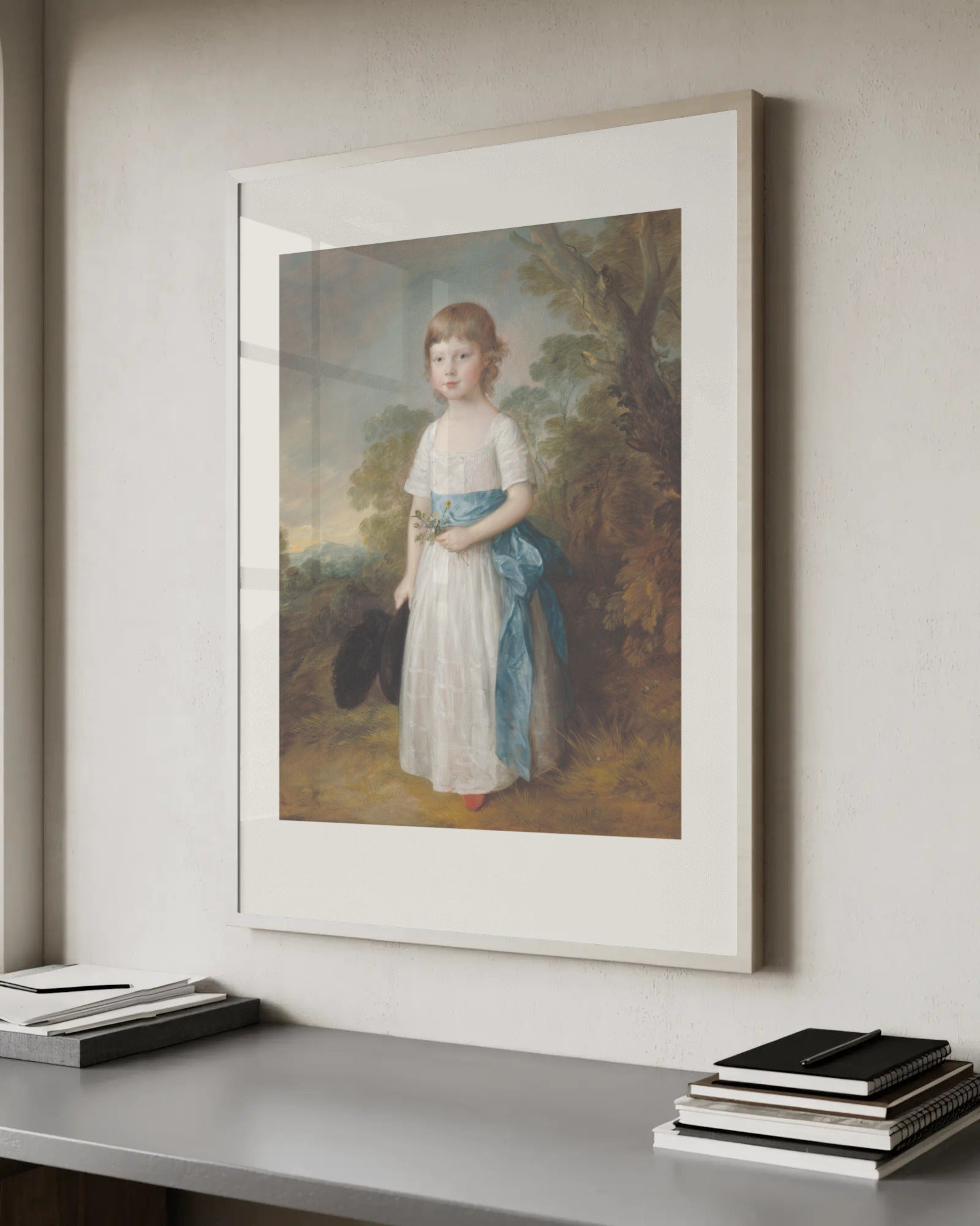 Master John Heathcote Art Print by Thomas Gainsborough