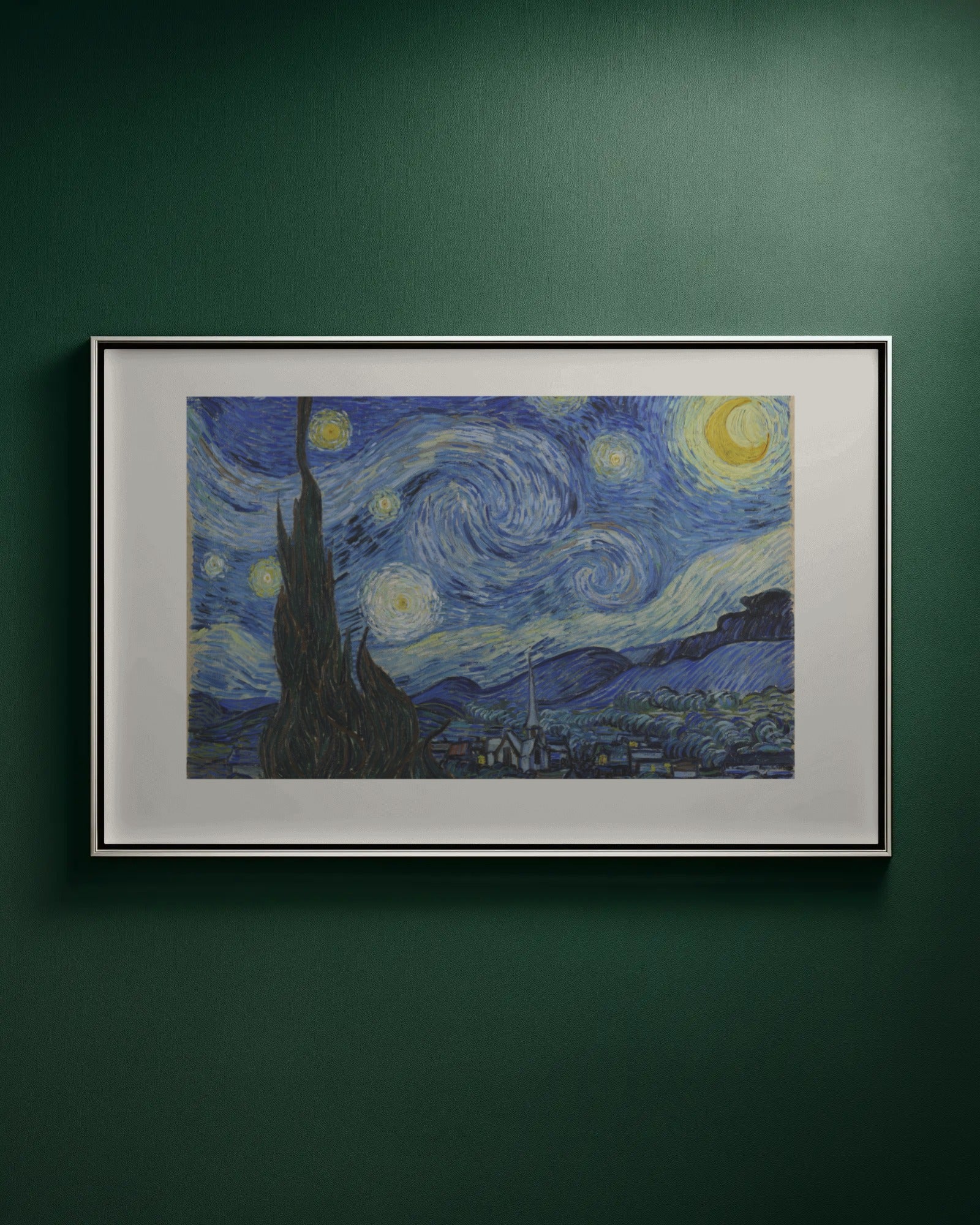 The Starry Night Art Print by Vincent van Gogh