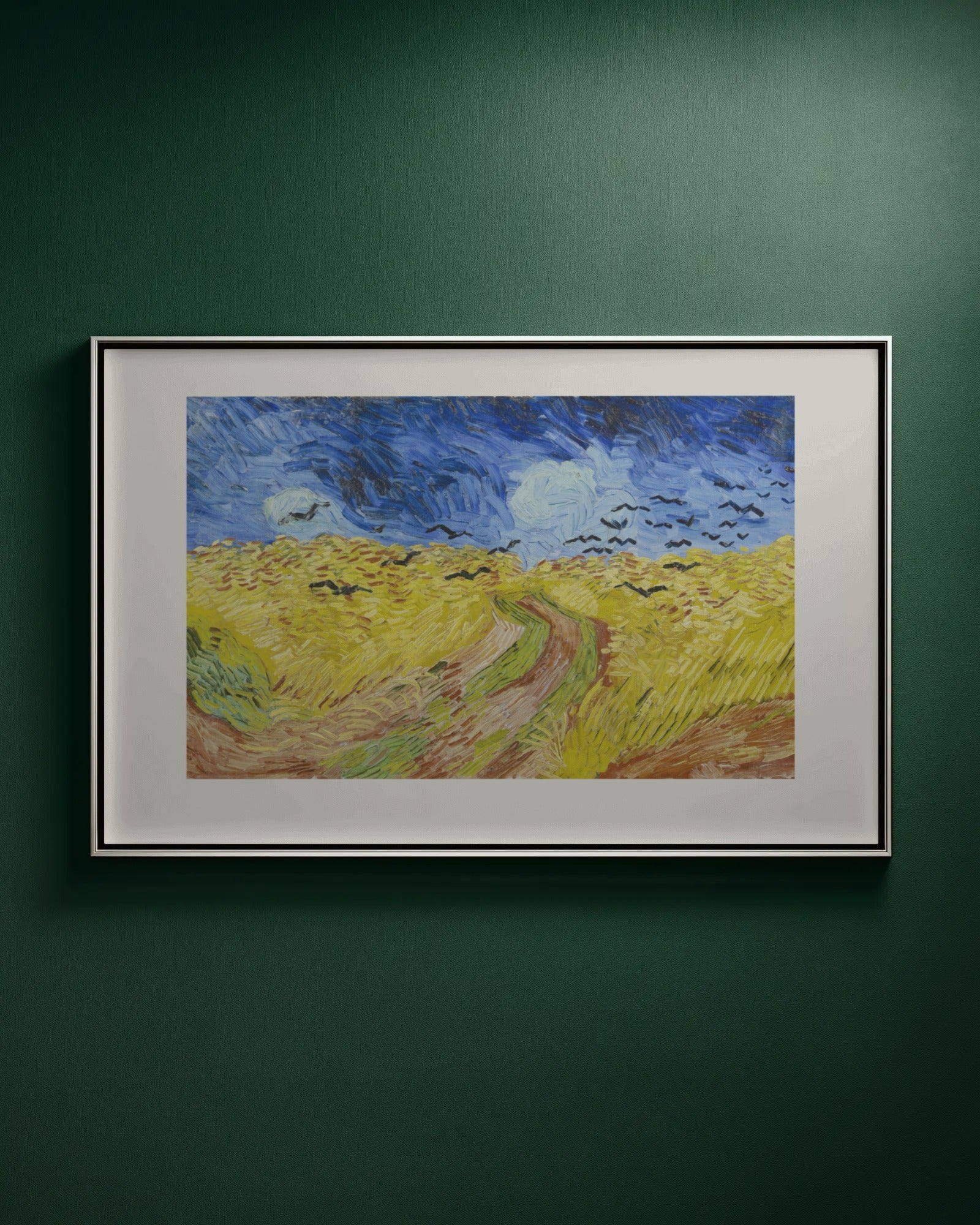 Wheatfield with Crows Art Print by Vincent van Gogh