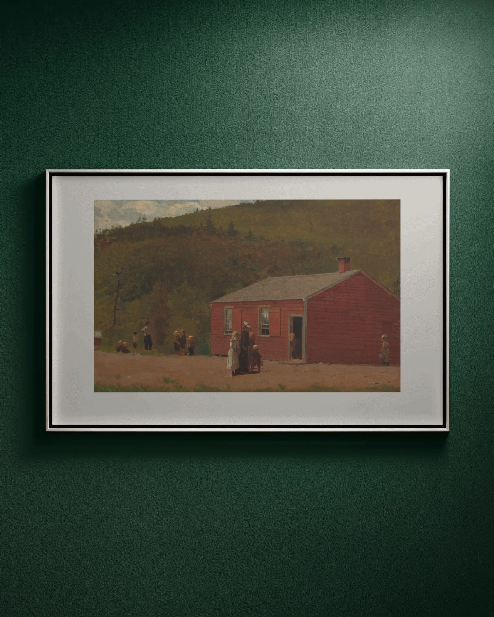 School Time Art Print by Winslow Homer