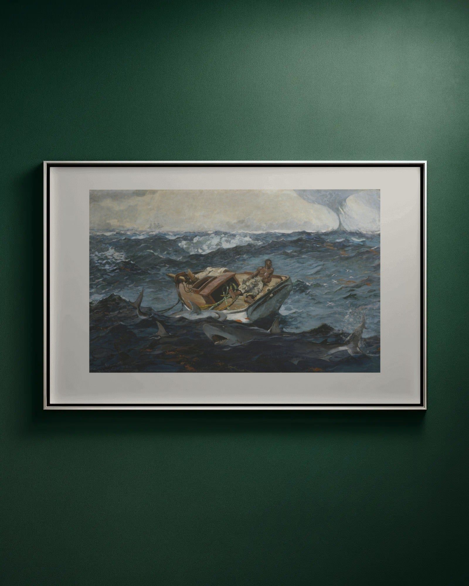 The Gulf Stream Art Print by Winslow Homer